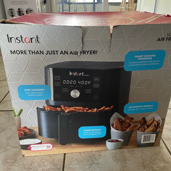 Instant Pot Vortex 6 Quart Air Fryer Oven,4-in-1 Functions,From the Makers - Picture 10 of 10
